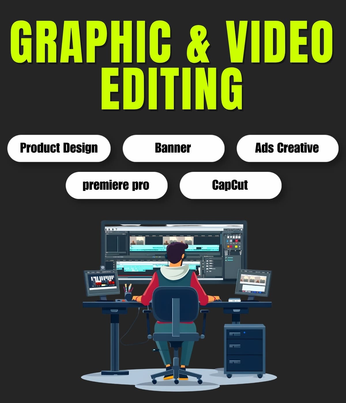 Graphic and Video editing