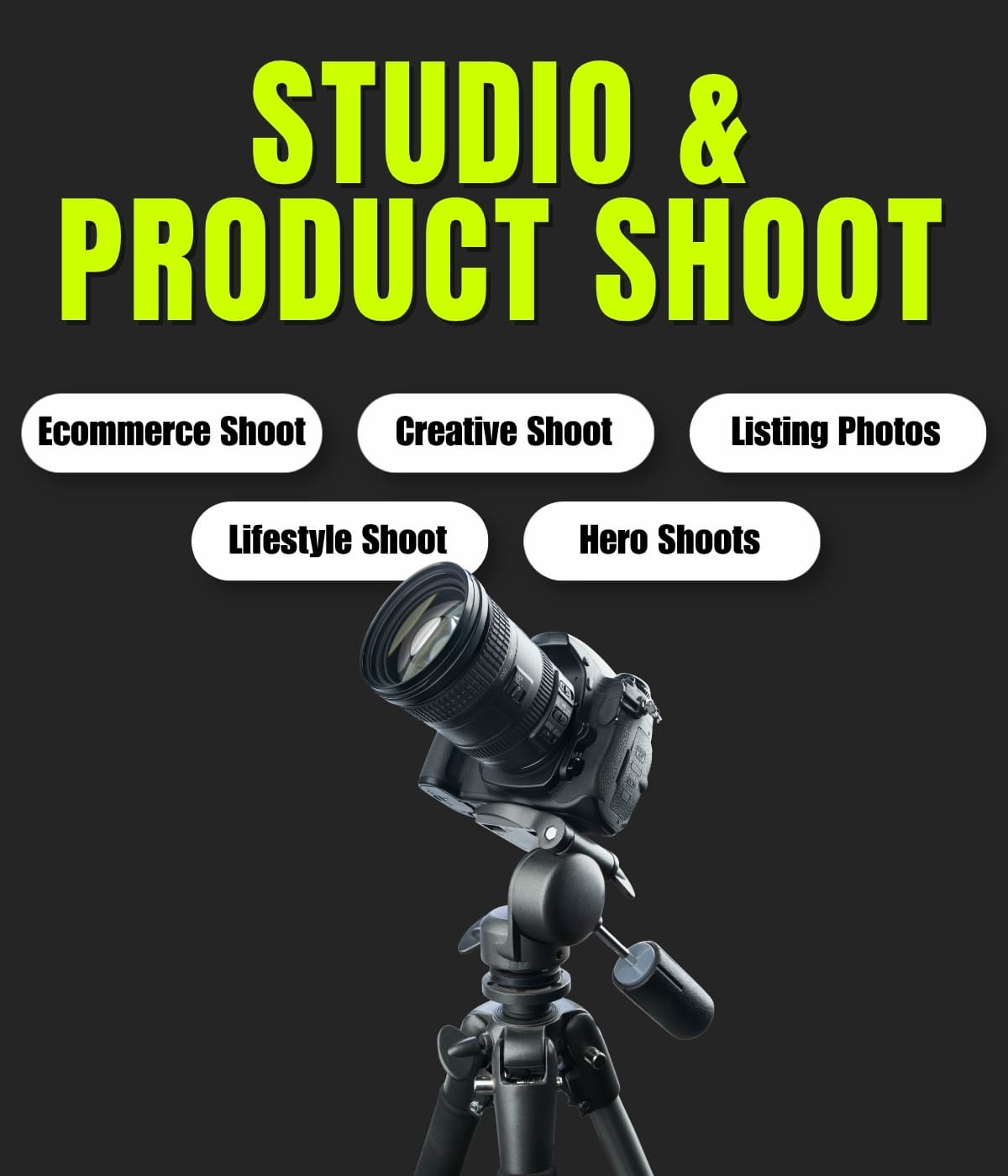 Studio and Product Shoot